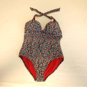 Jessica Simpson One Piece Retro Swimsuit